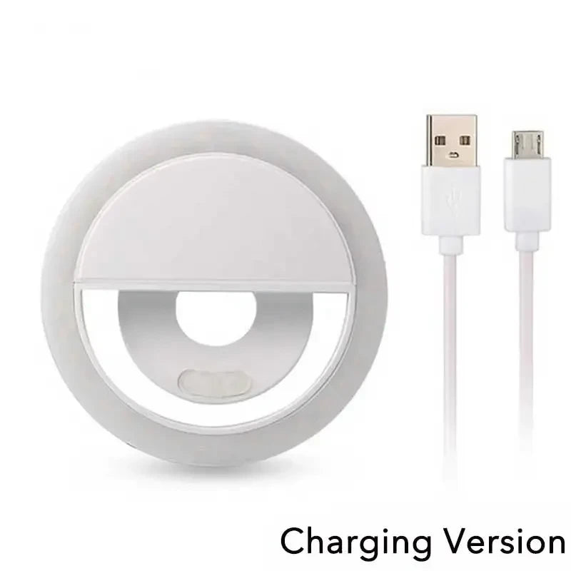 Portable Clip-On Selfie Ring Light