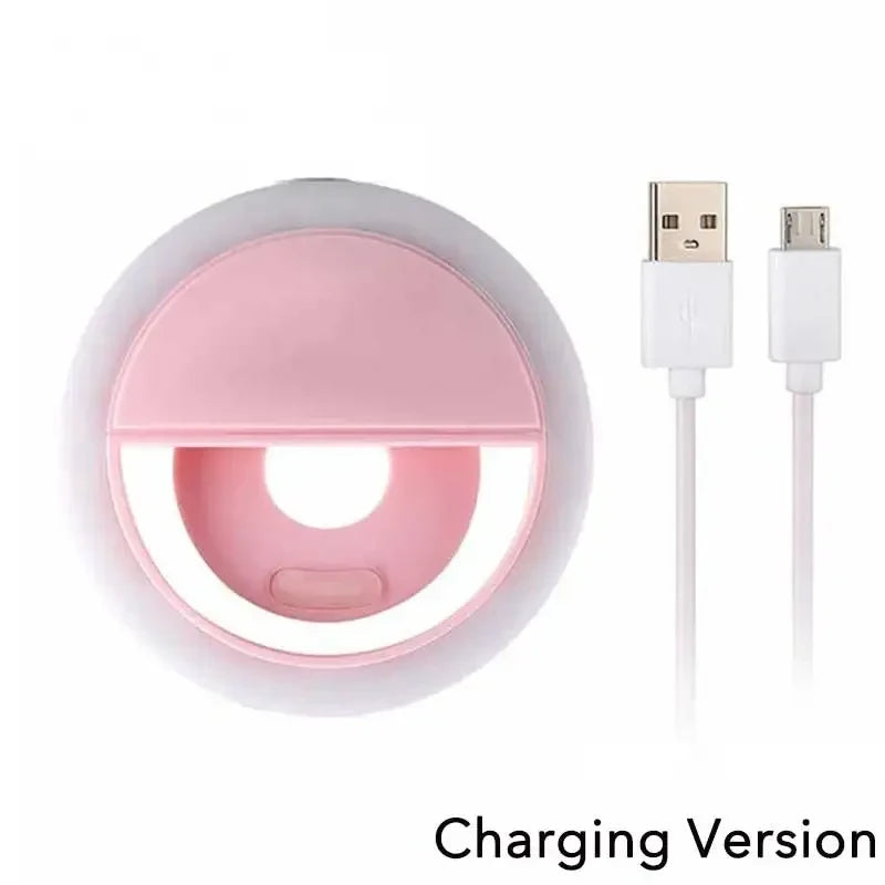 Portable Clip-On Selfie Ring Light